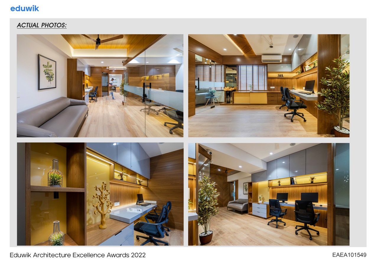 Corporate Office Interior Design At Gala Empire | Prashant Parmar Architect | Shayona Consultants - Sheet3