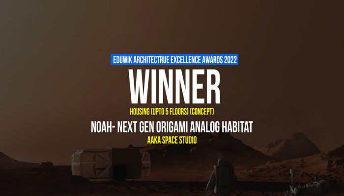 Noah- Next Gen Origami Analog Habitat | AAKA Space Studio