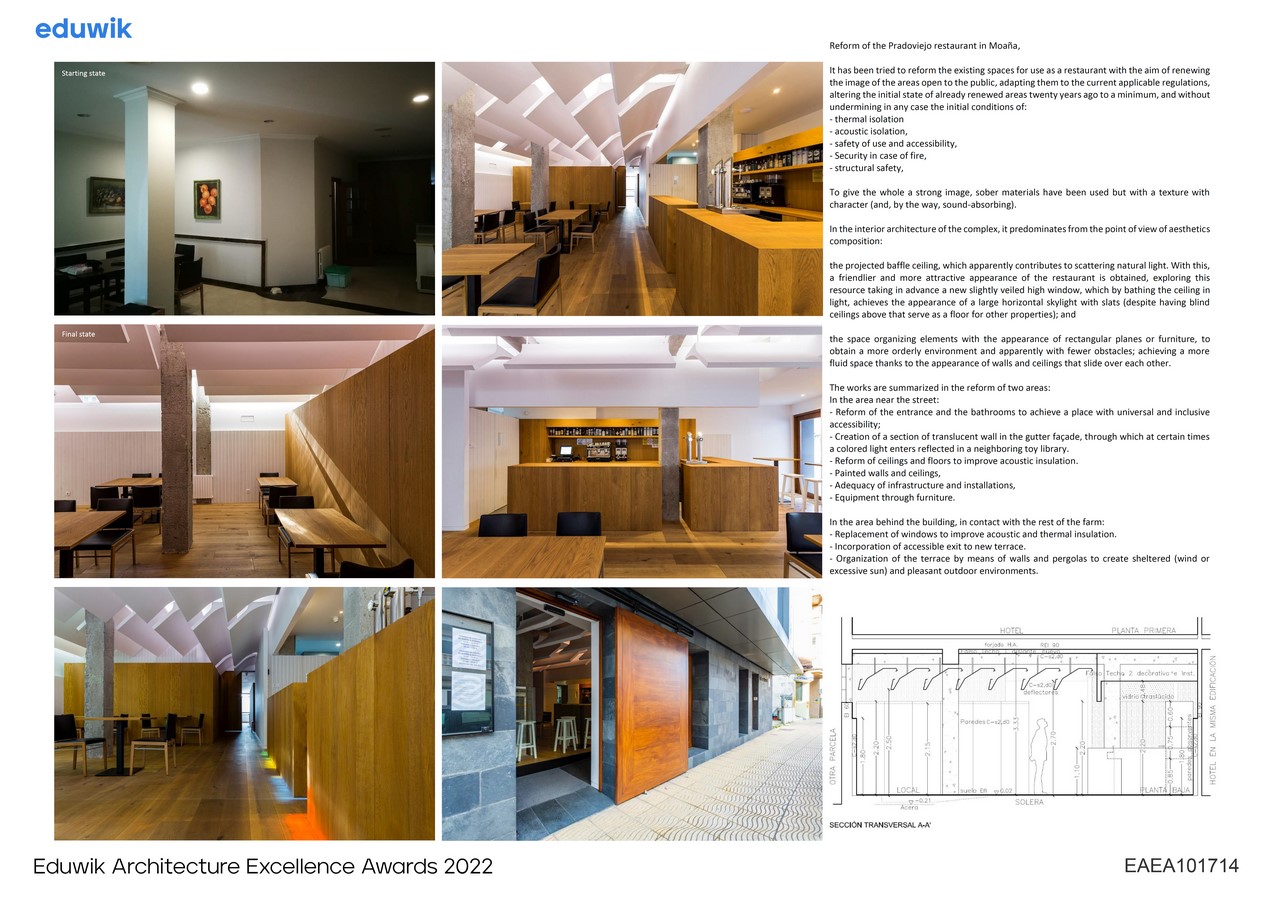 Reform of the Pradoviejo Restaurant in Moaña | Rodrigo Currás Torres, Arquitecto - Sheet2