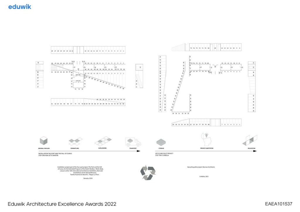 Upcycling temporary pavilion | Barman Architects - Sheet2